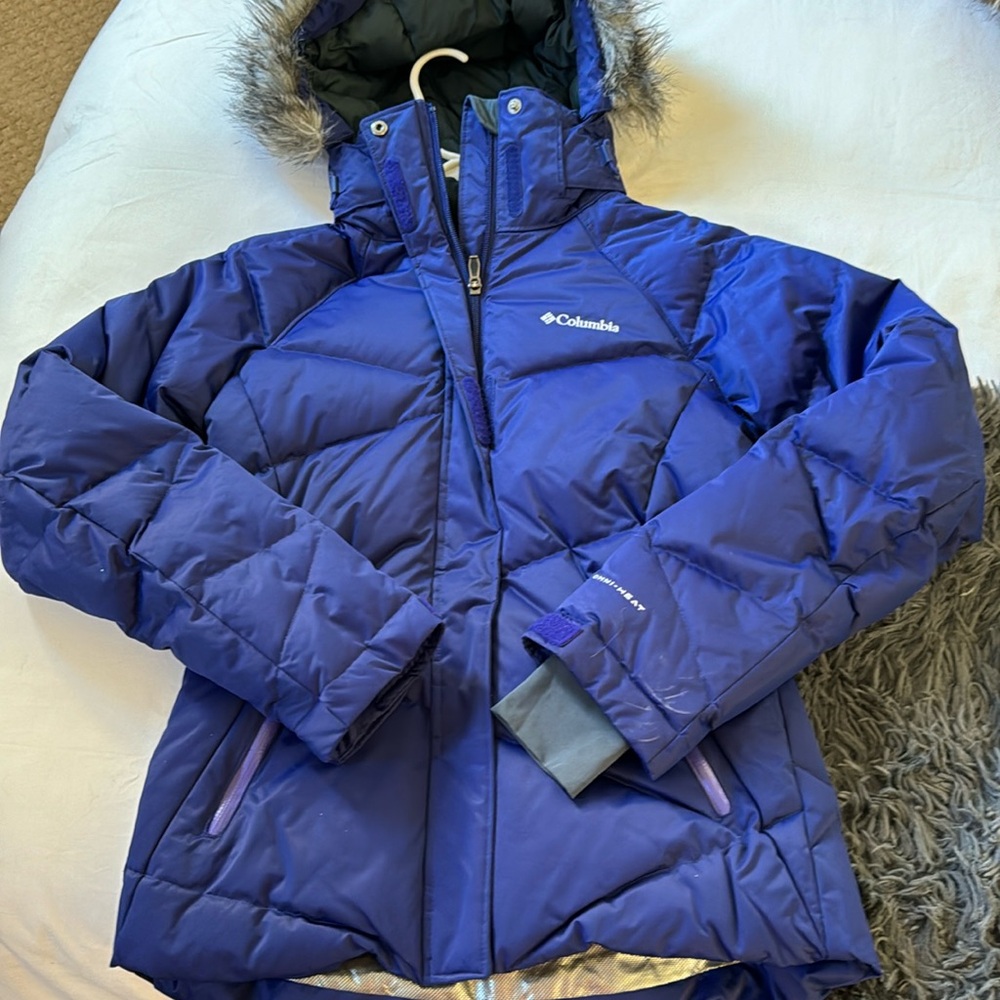 Ski jacket COLUMBIA ELECTRIC BLUE small